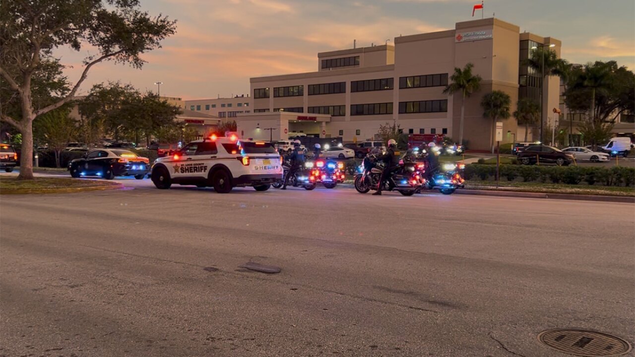 Sgt. Erik Levasseur motorcade 