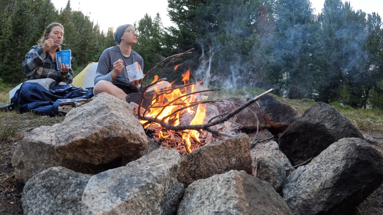 September Morn campfire