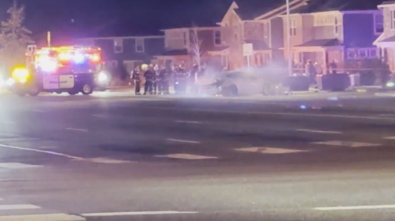 East Alameda Parkway and South Buckley Road multi-vehicle crash 3-24-25