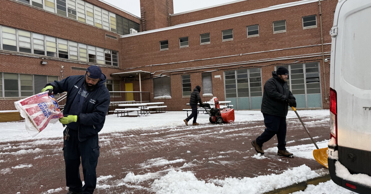 It's not a snow day for everyone in the Baltimore City Public School System