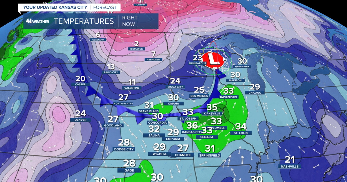 KSHB 41 Weather Blog | Up & down temperatures, 1 possible storm system