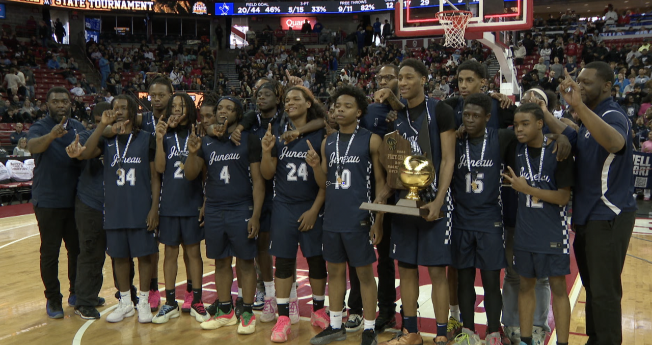 The Milwaukee Juneau boys basketball team made history by taking home the WIAA Division Four State Title.