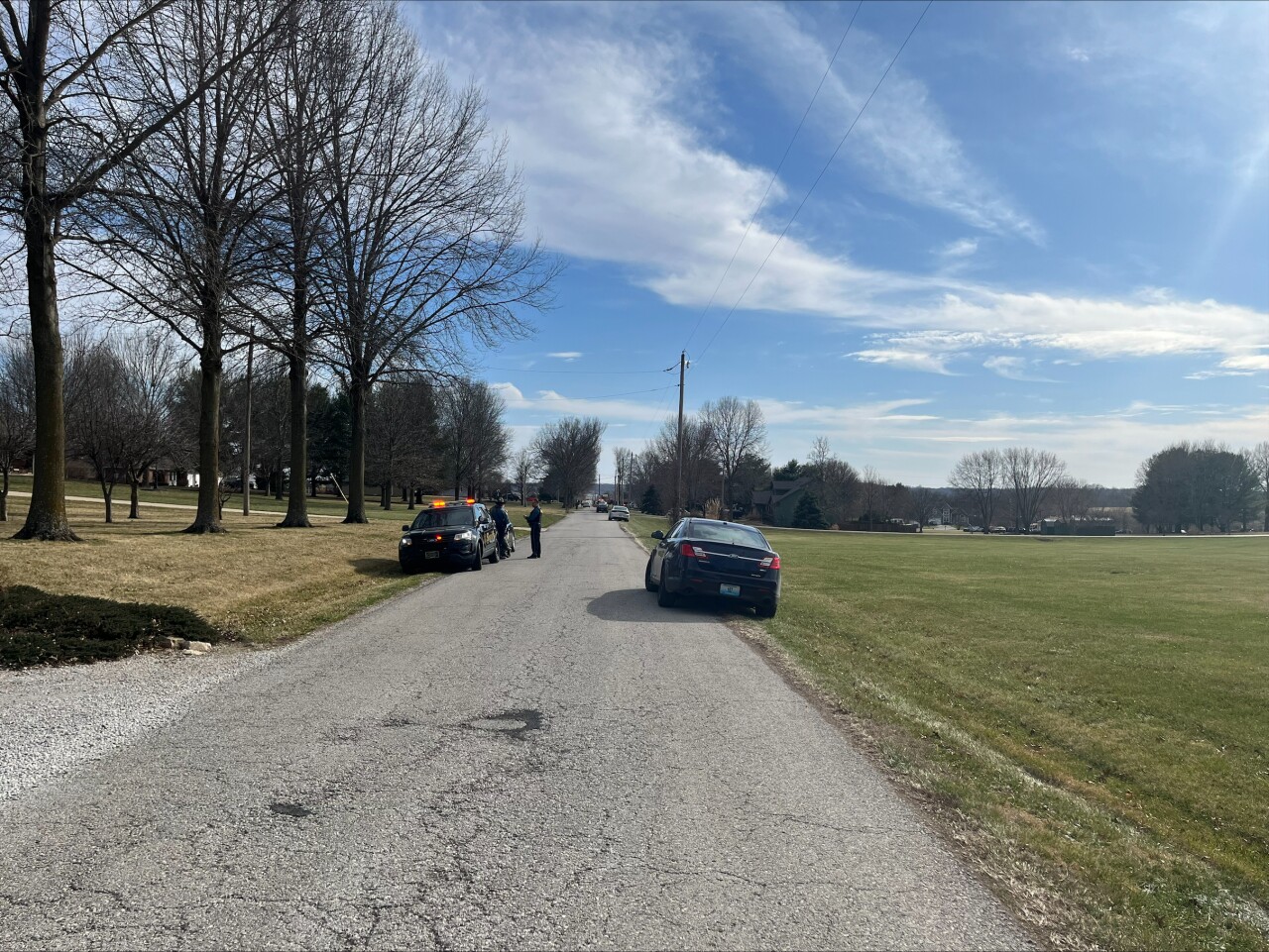 Independence officer shot