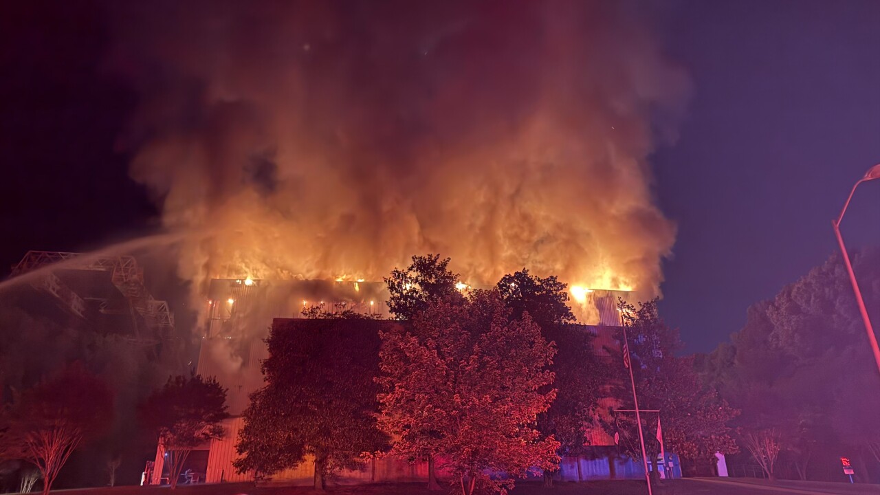 steam plant fire