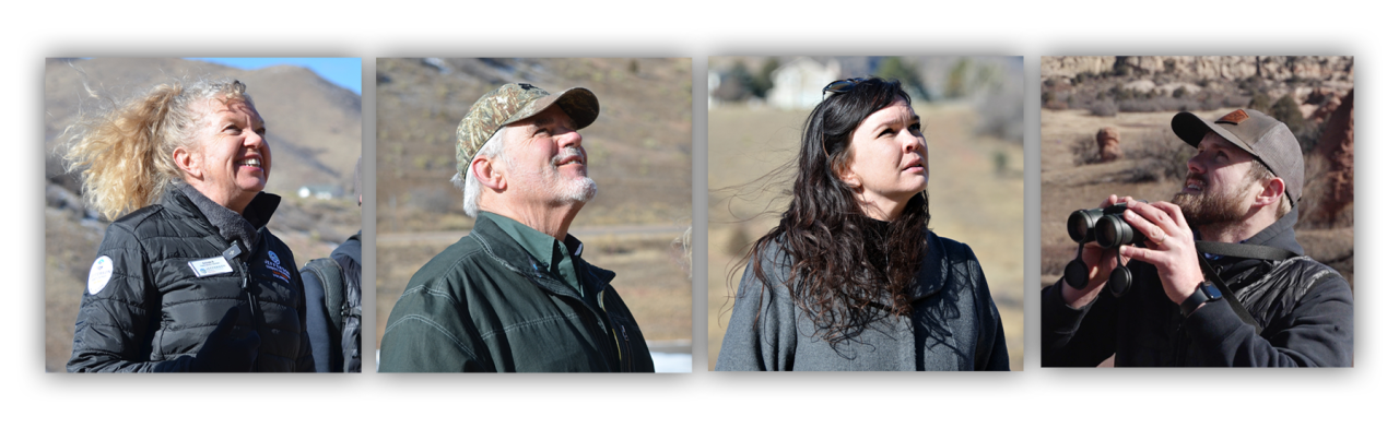 From left: Erlinda Stafford, Tom Clark, Danielle Duran, Erickson Smith