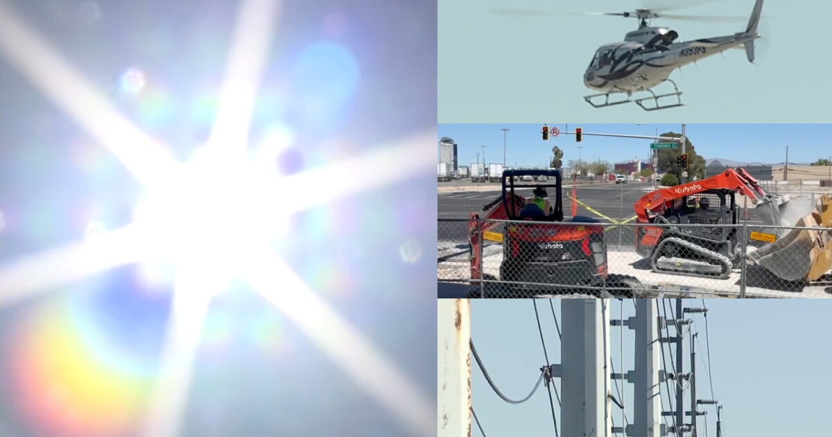 How extreme heat affects infrastructure across the Las Vegas valley