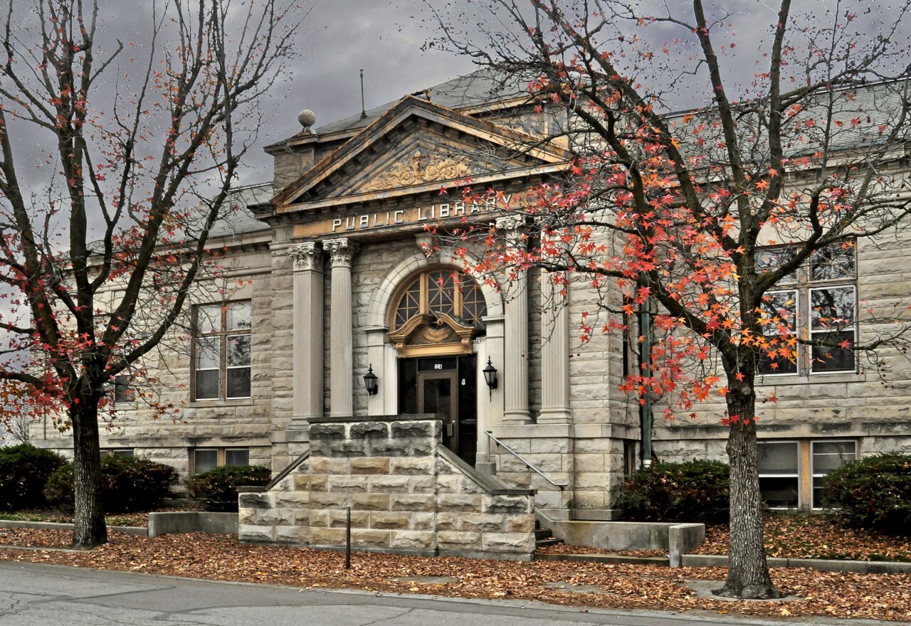 Elwood Carnegie Library by Lee Lewellen.jpg