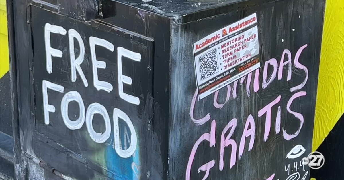 Free food box in front of The Plant helps fight food insecurity in College Town - Vimarsana News