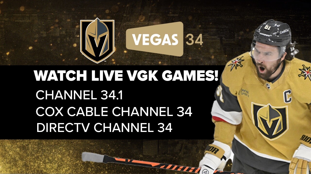 Where to watch VGK on Vegas 34