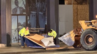 Rockerfeller building broken into 