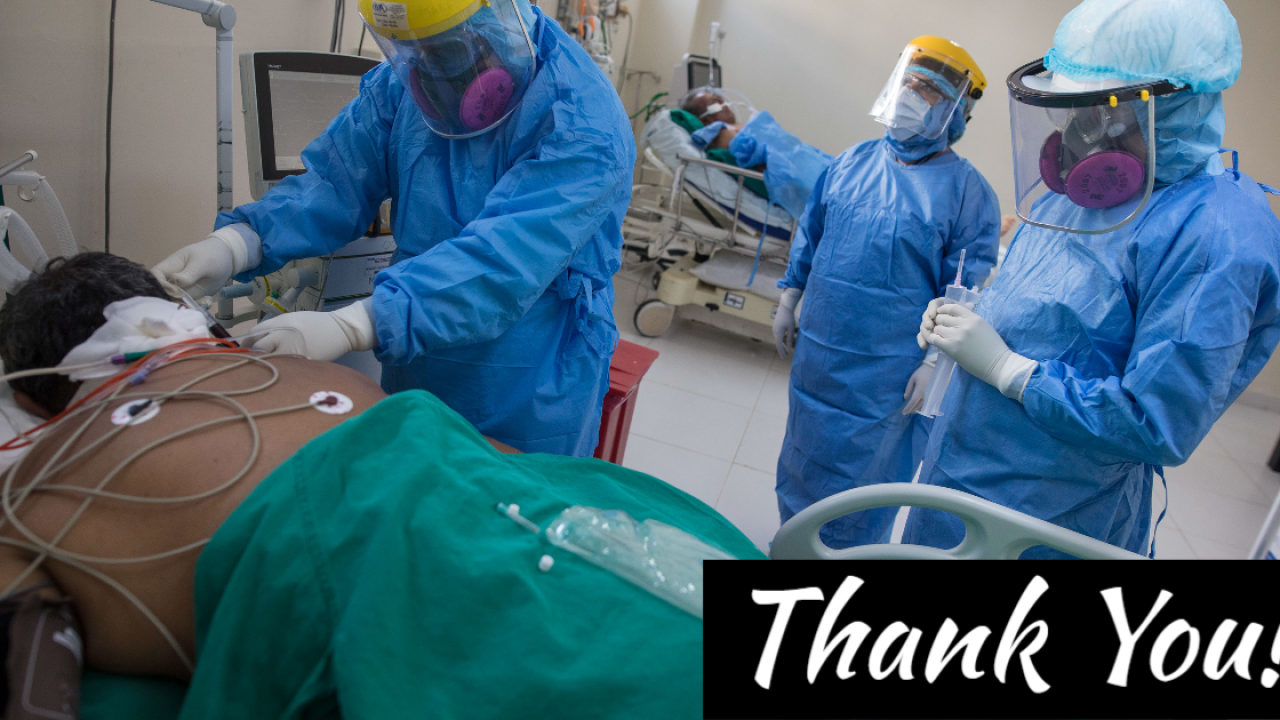 Thank you Doctors