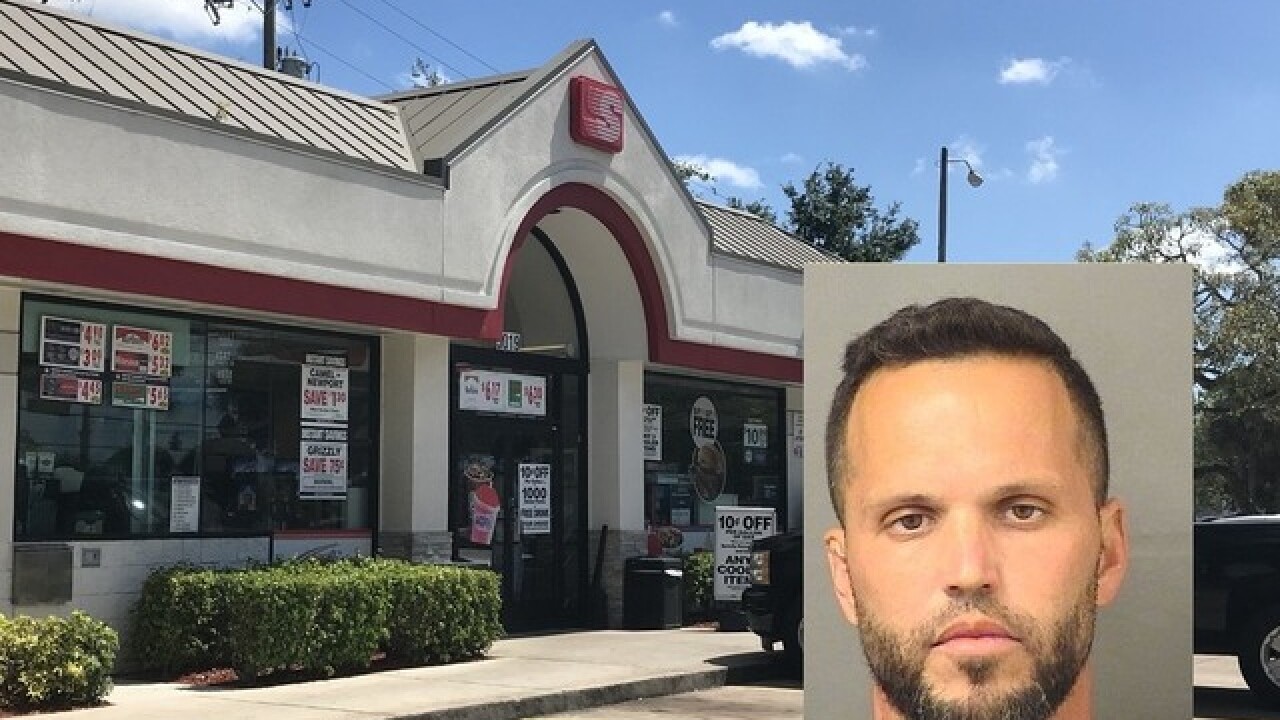 Man found overdosing at Florida gas station after picking 6-year-old up from school, deputies say