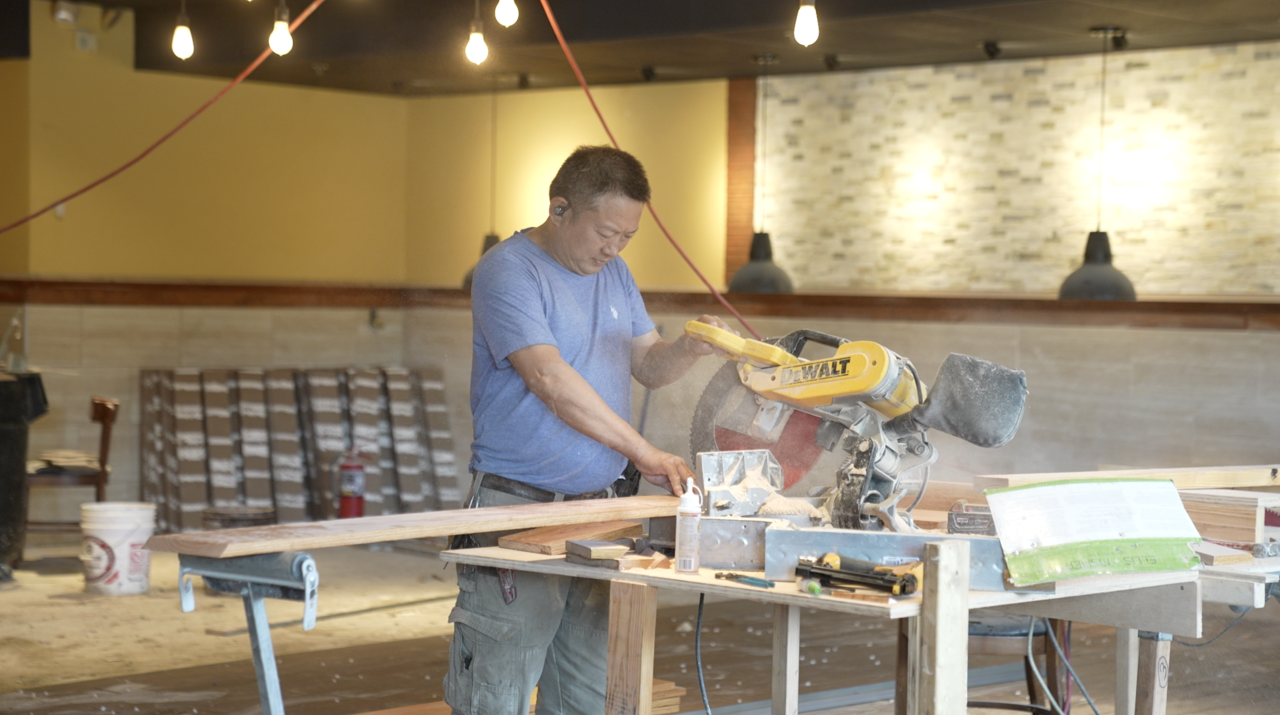 Renovations at Ohana Sushi
