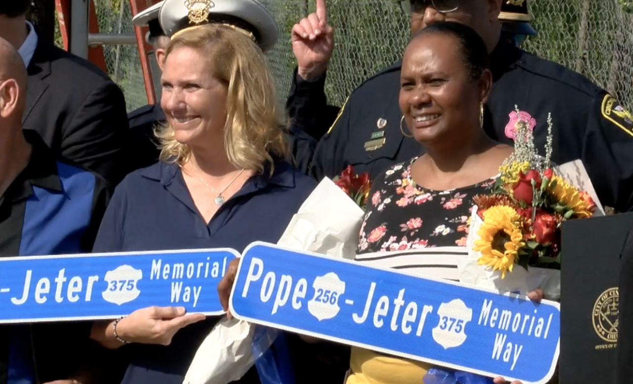 Street named in memory of two Cincinnati police officers shot, killed in 1997