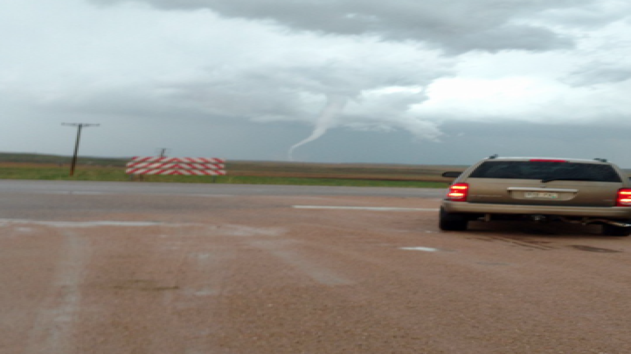 Tornadoes, hail touch down in Eastern Colorado
