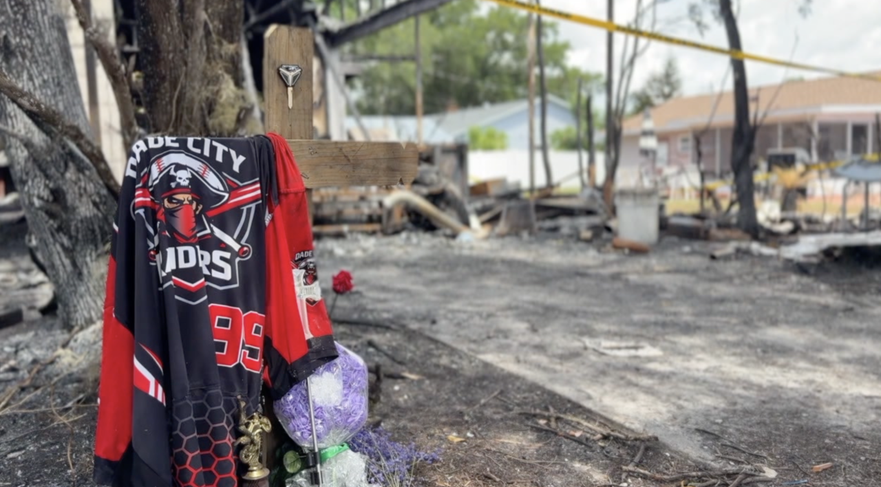 House fire Zephyrhills Baseball coach