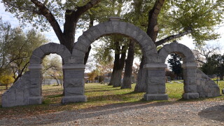 Helena Cemetery gates gone