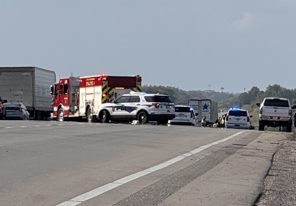 Injury crash involving two semis and multiple vehicles on I-75 NB near Exit 83