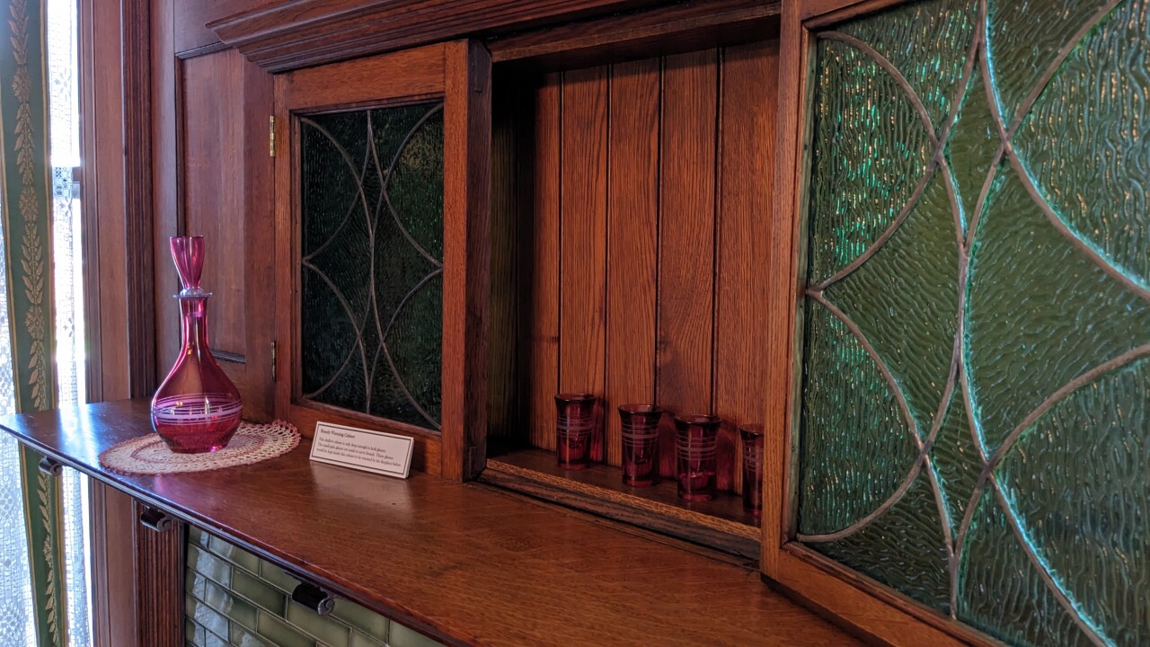 Hunter House cabinet doors