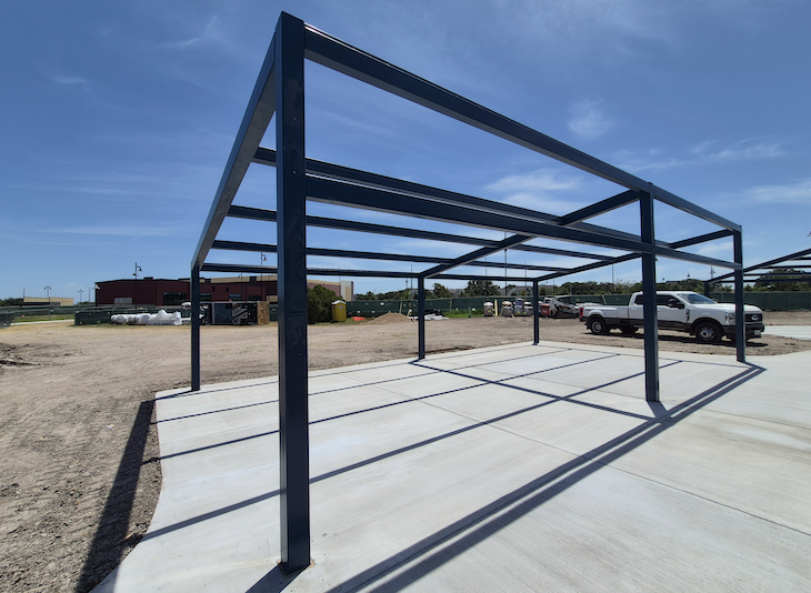 Bryan's new Legacy Park playground nears completion in Midtown