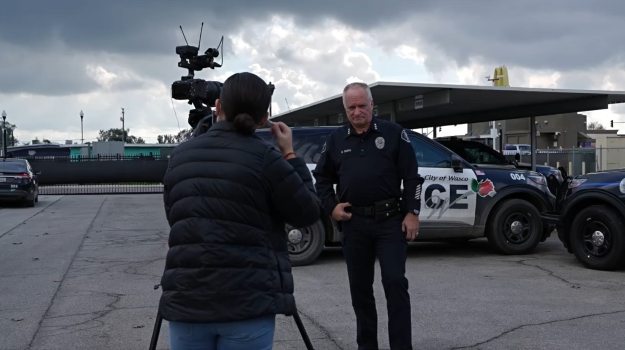 Priscilla interviewing WPD