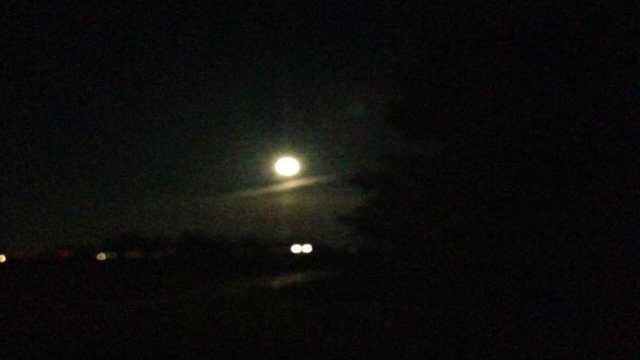 PHOTOS: Christmas full moon