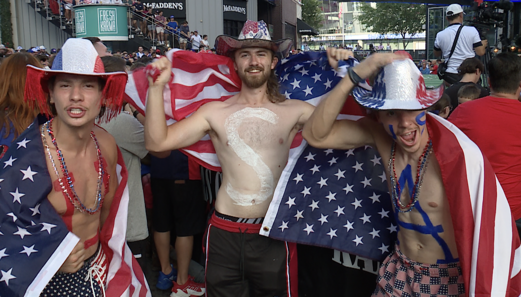 Team USA Fans KC Live! versus Belgium