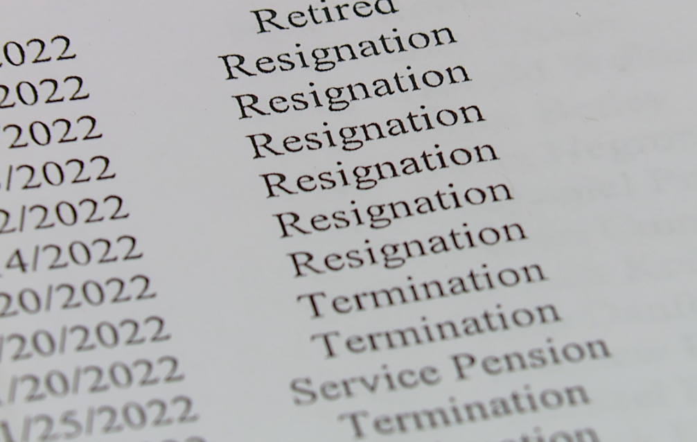 CLE police documents show officer resignations continue