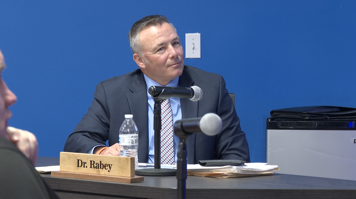 interim superintendent Jeffrey Rabey