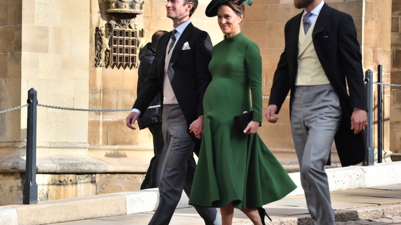 Pippa Middleton, sister of Duchess Kate, gives birth to boy