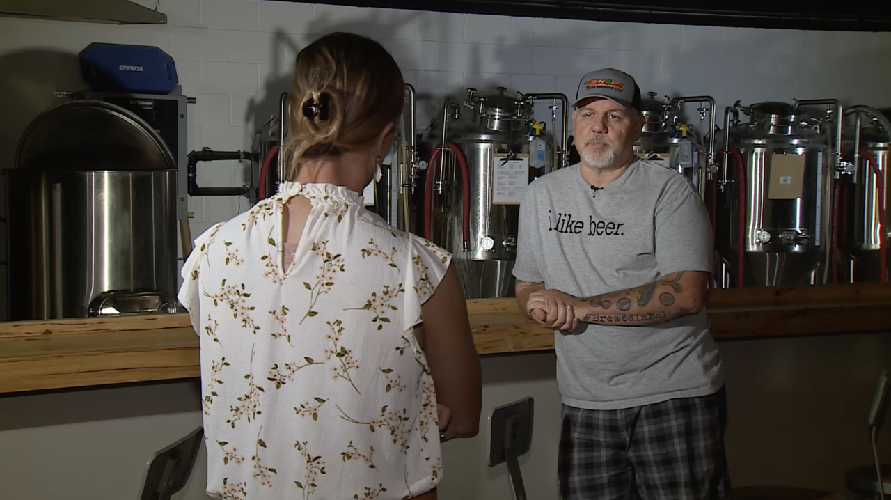 Brad Steele of Broken Hatchet Brewing