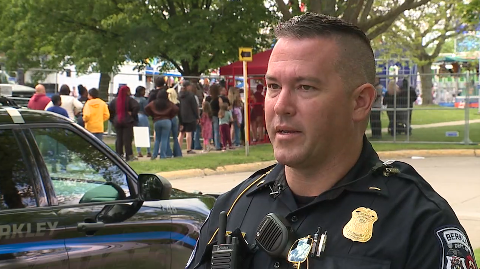 Lt. Andrew Hadfield with the Berkley Public Safety Department