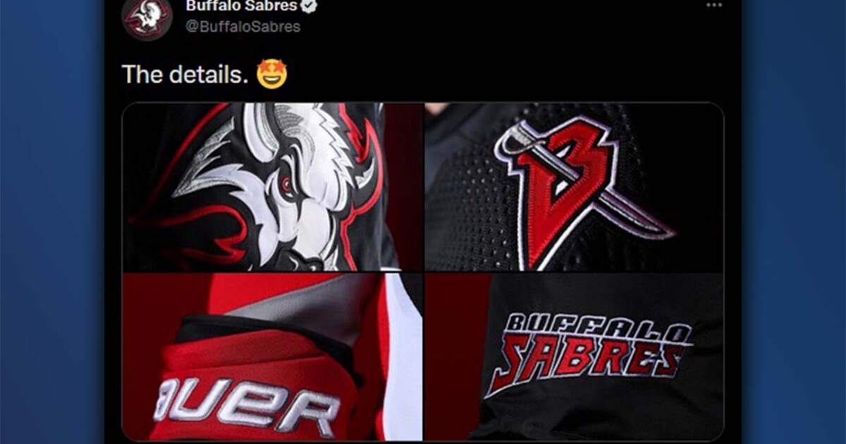 Buffalo Sabres Unveil New Black And Red goathead Third Jersey buffalo-sabres-unveil-new-black-and-red-goathead-third-jersey