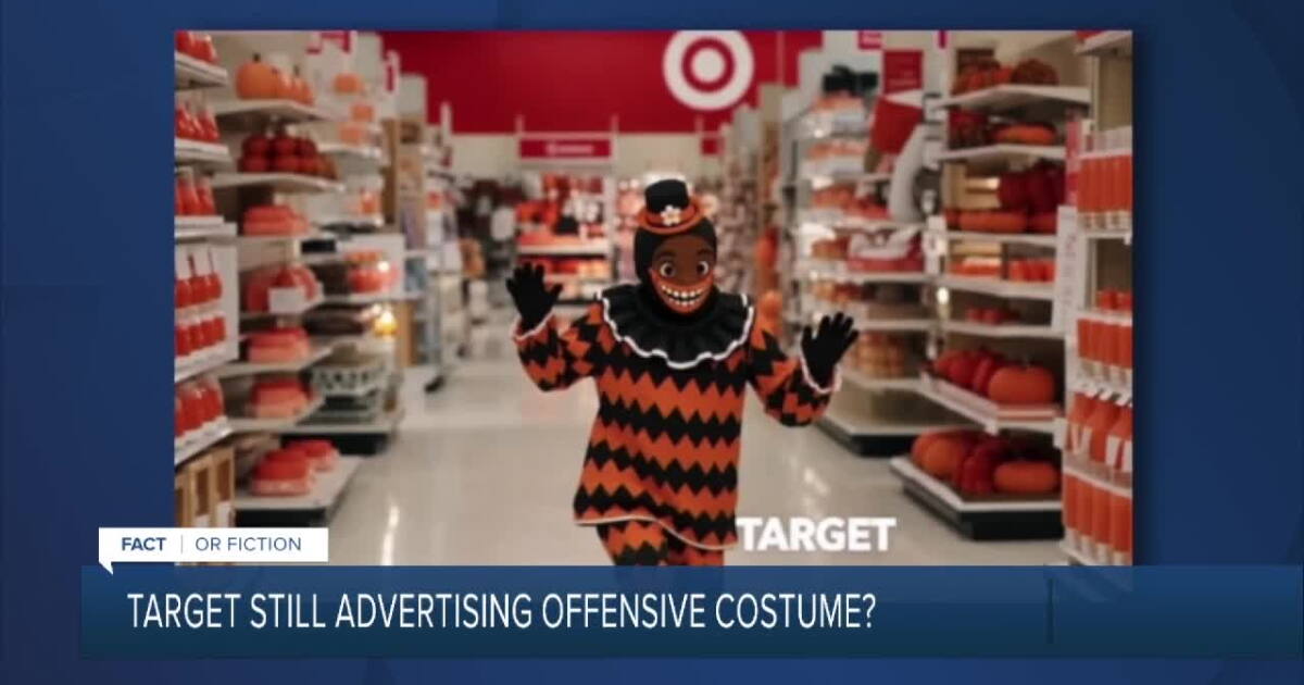 Fact or Fiction: Target still running ad for racially offensive costume?