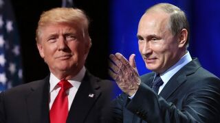 Donald Trump and Vladimir Putin