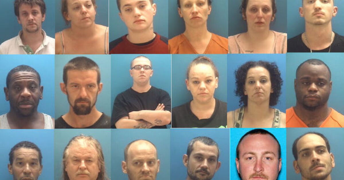 PHOTOS 16 arrested in drug bust in Columbus