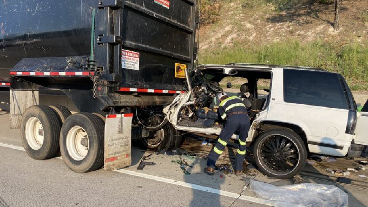 I-25 and happy canyon crash_DDUI suspected_June 14 2021