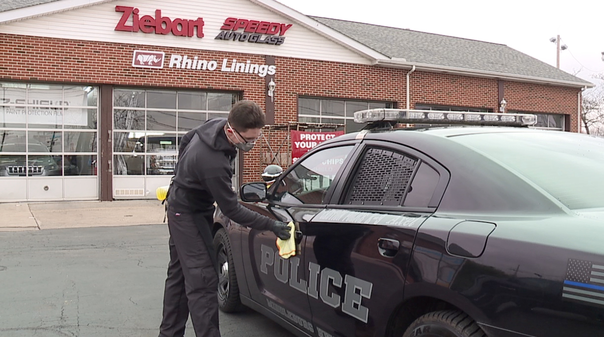 Ziebart offers free antibacterial cleaning for first responder vehicles