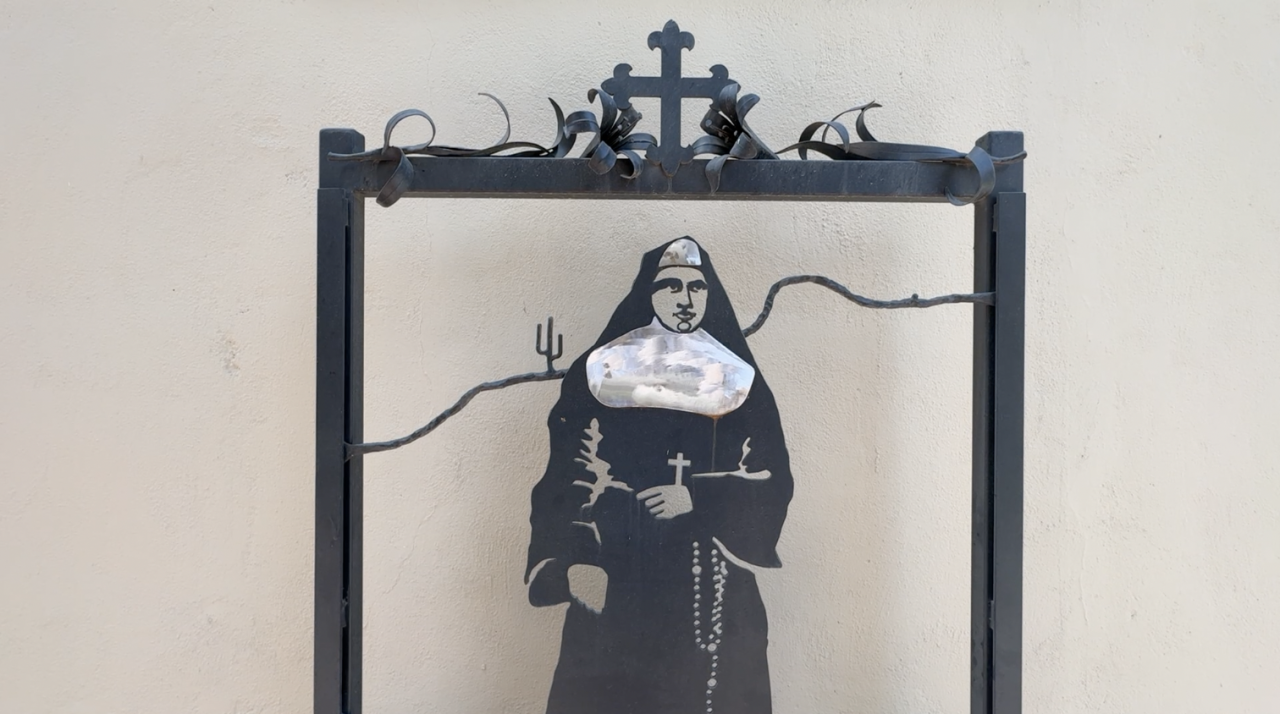 One of the installations honoring the seven Sisters of St. Joseph