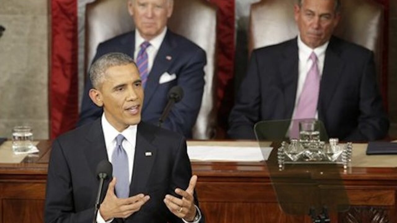 Obama reaches for optimism in State of the Union