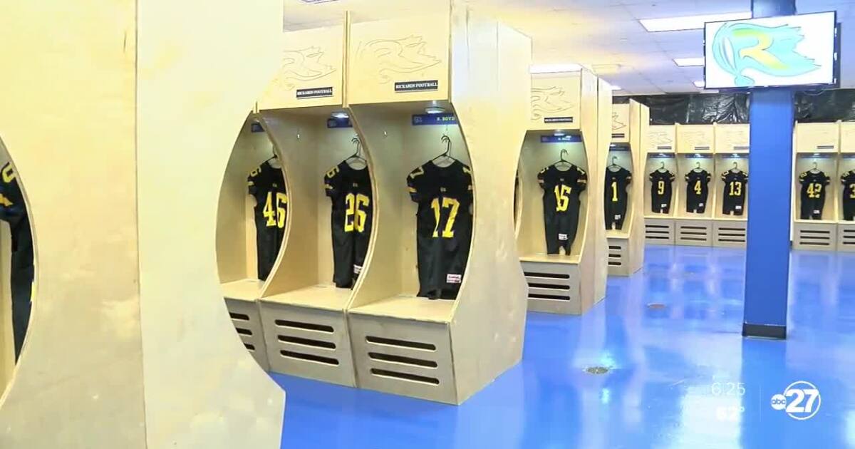 Brand New Locker Room For Rickards Football Unveiled