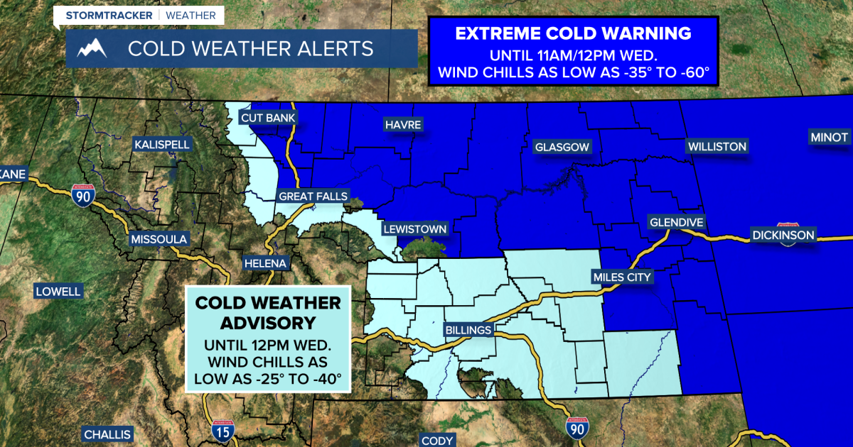 Bitter Wednesday Bitter cold temperatures and dangerous wind chills through Wednesday
