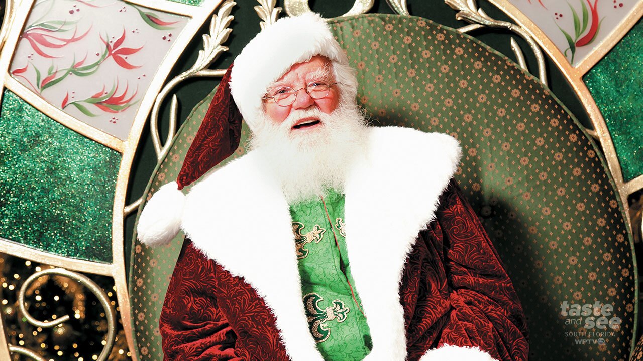 Santa Claus at The Gardens Mall.