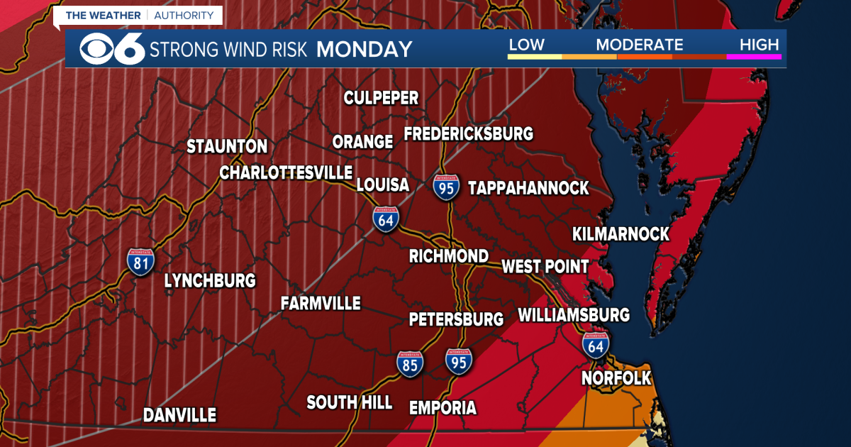 Severe storm risk into Monday evening, Tornado Watch in effect