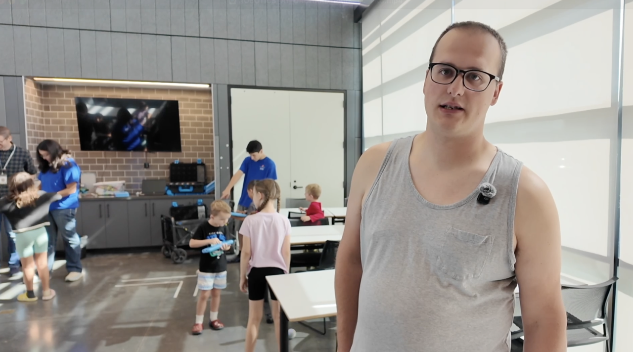 Kids explore robotics and microelectronics at Meridian STEAM Lab