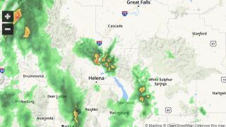 Radar at 2:10 pm on May 13, 2026