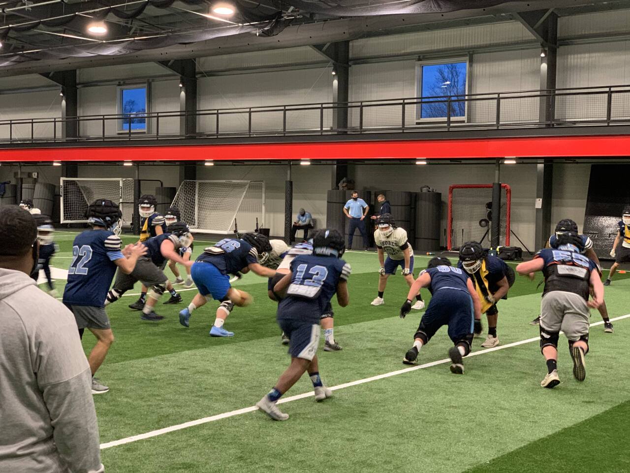Mona shores practices in Whitehall