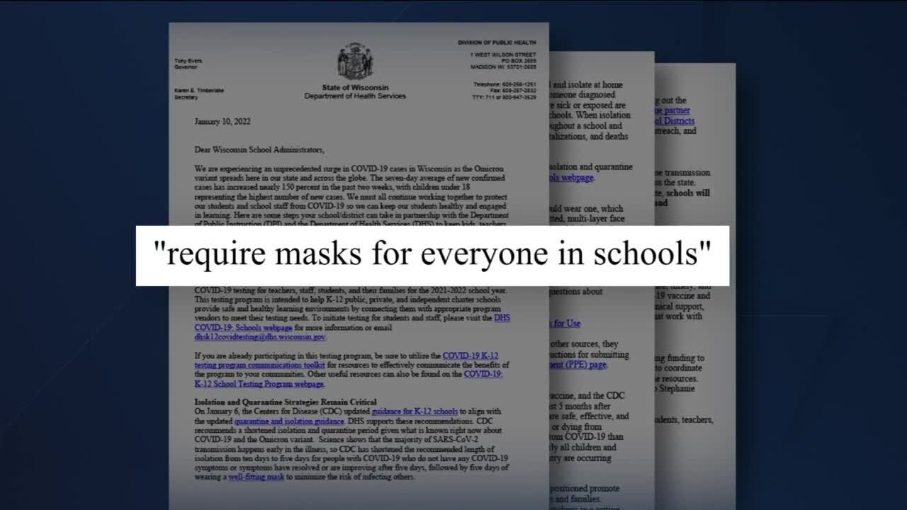Districts throughout Southeast Wisconsin are modifying their Covid mitigation plans as case counts continue to rise.