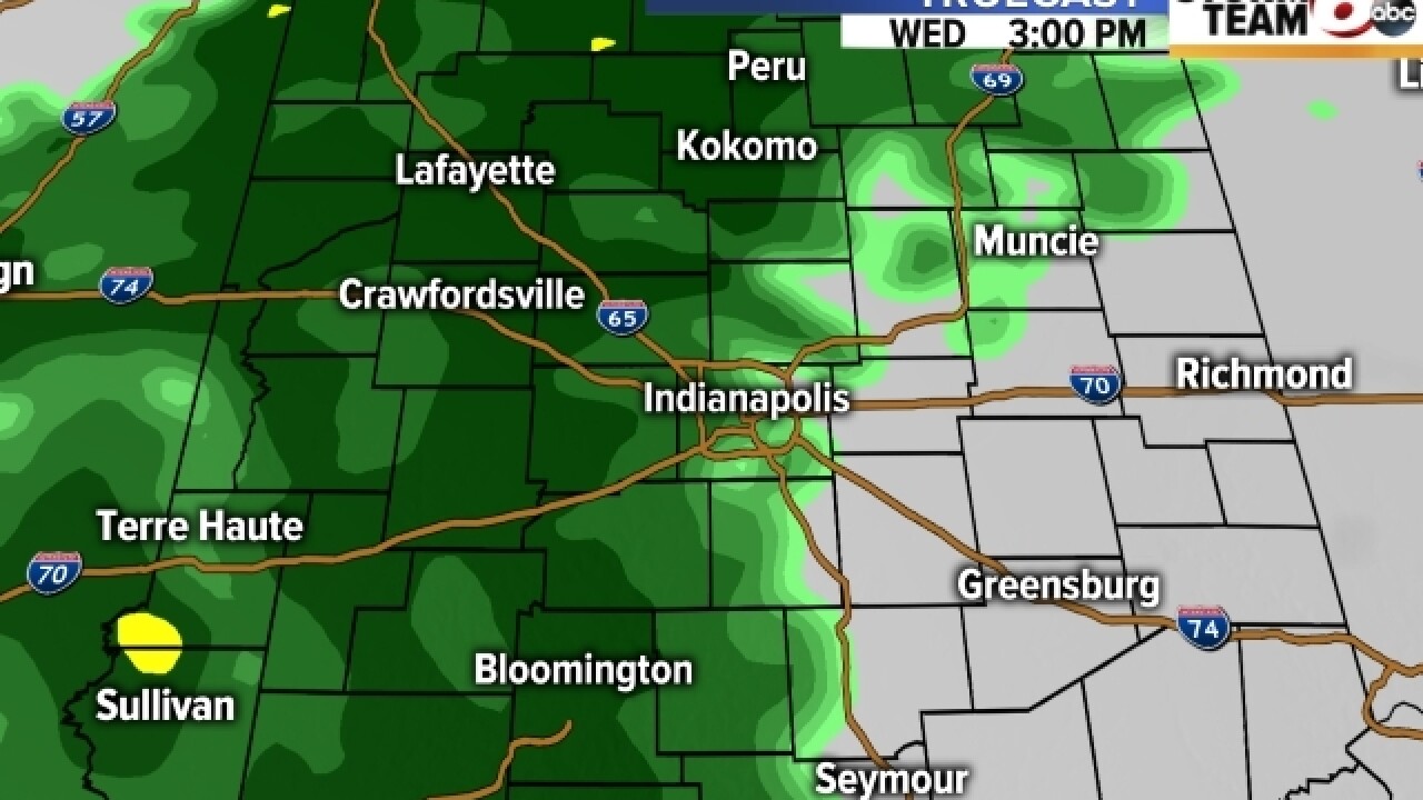 TIMELINE: See when rain will hit your area