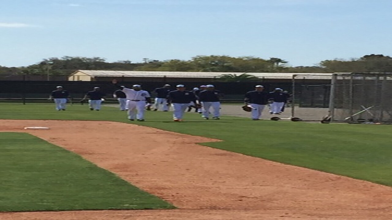 PHOTOS: Tigers begin Spring Training in Lakeland